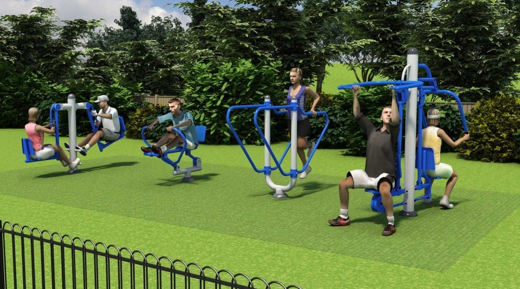 Outdoor Gym Equipment Starter Bundle 2