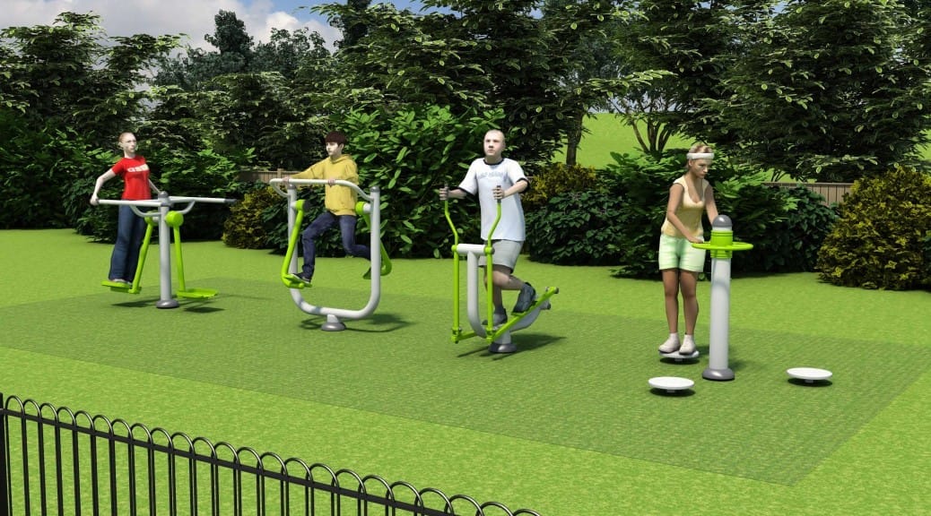 Outdoor Gym Equipment Bundle 3