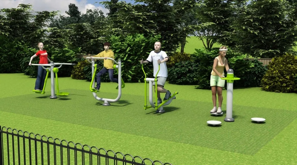 Outdoor Gym Equipment Bundle 3