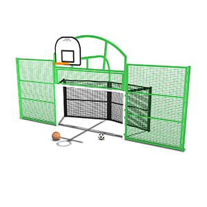 Open Sides Goal Unit with 3m high sides