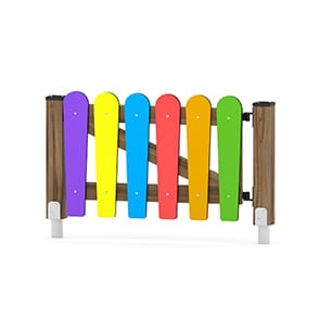 Colourful Playground Gate - Caloo Ltd