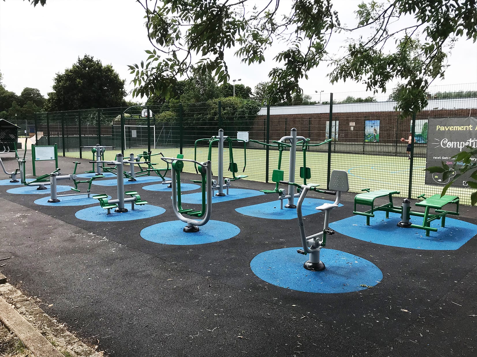Outdoor gym park deals