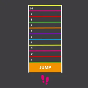 Long jump simple markings Thumbnail