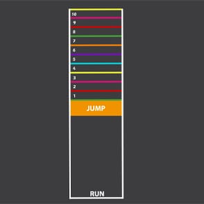 long jump play markings Thumbnail