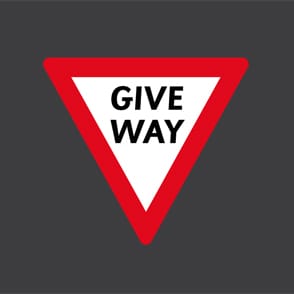 Give Way play marking Thumbnail