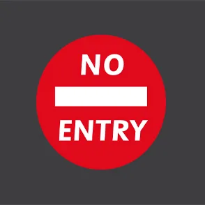 No Entry Play marking Thumbnail