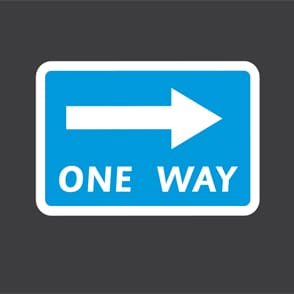 One Way play marking Thumbnail