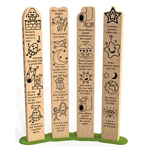 Nursery Rhyme Sensory Totem Poles