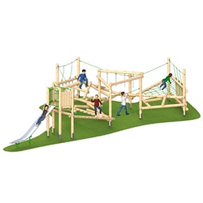 Wooden Trail with slide thumbnail