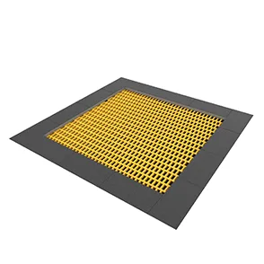 Enlarged-Square-Inclusive-Trampoline yellow thumbnail