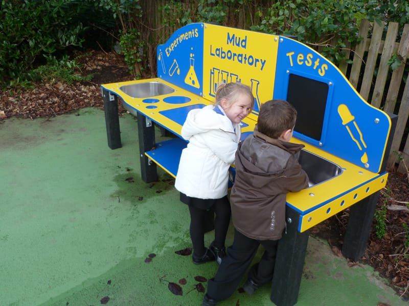School Play at the mud lab
