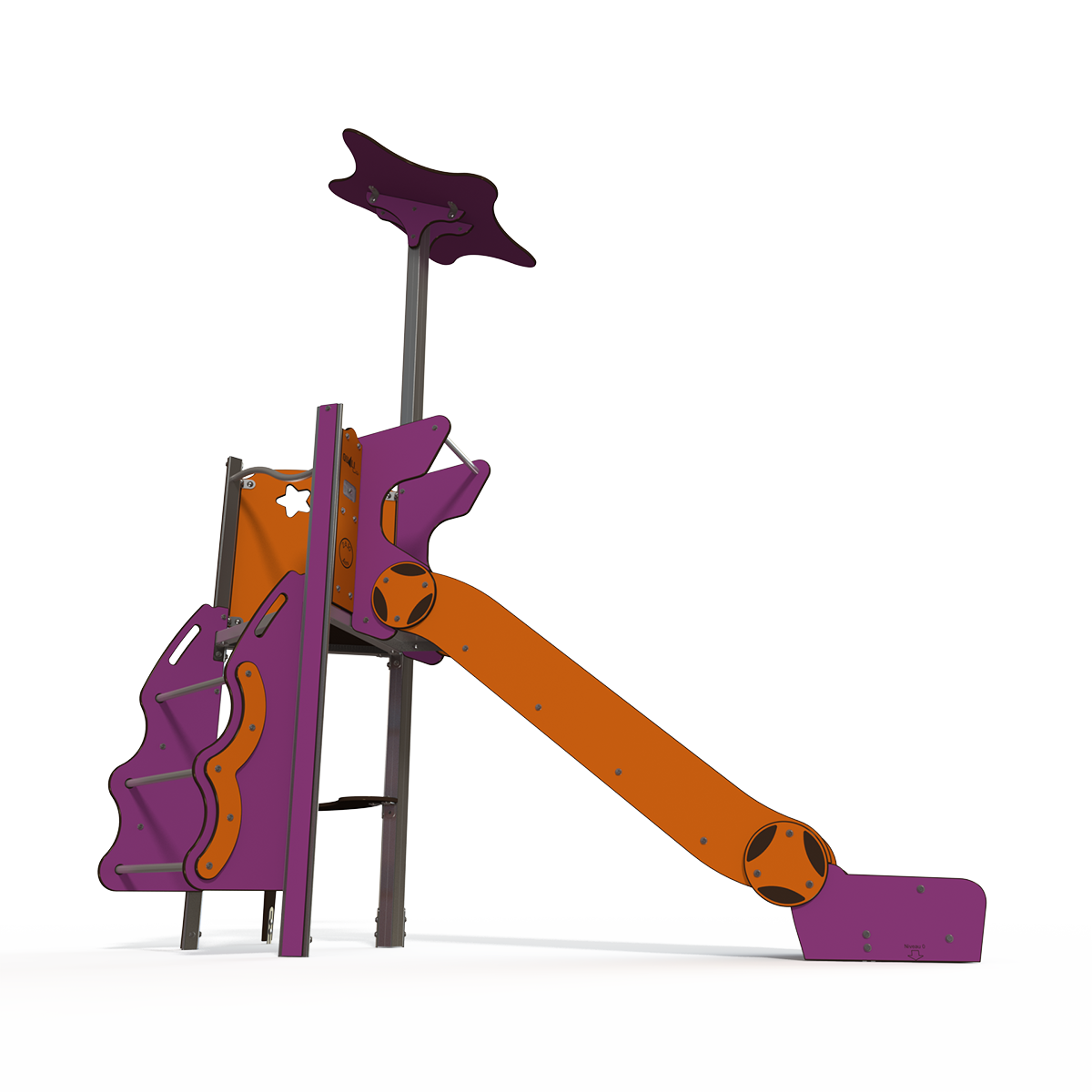 MA 12-1001-O18_b v3-INT Maxi steel multiplay unit with slides, climbing walls and activity panels MA 12-1001