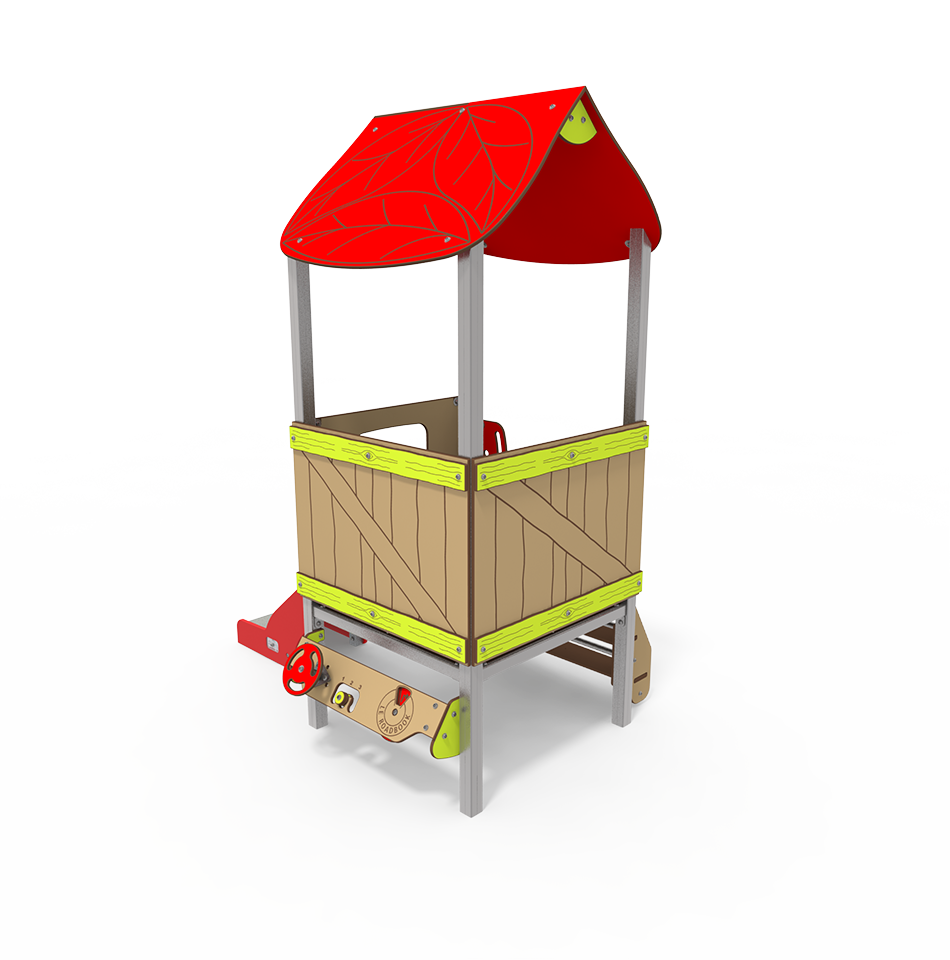 SY_06-1001-S11_f_v3-FR SY 06-1001-S11 is a Symbioz steel multiplay unit from the Symbioz range by Quali-Cité. Designed for children aged 3–14 years, it features climbing walls, rope bridges, and activity panels. Built from