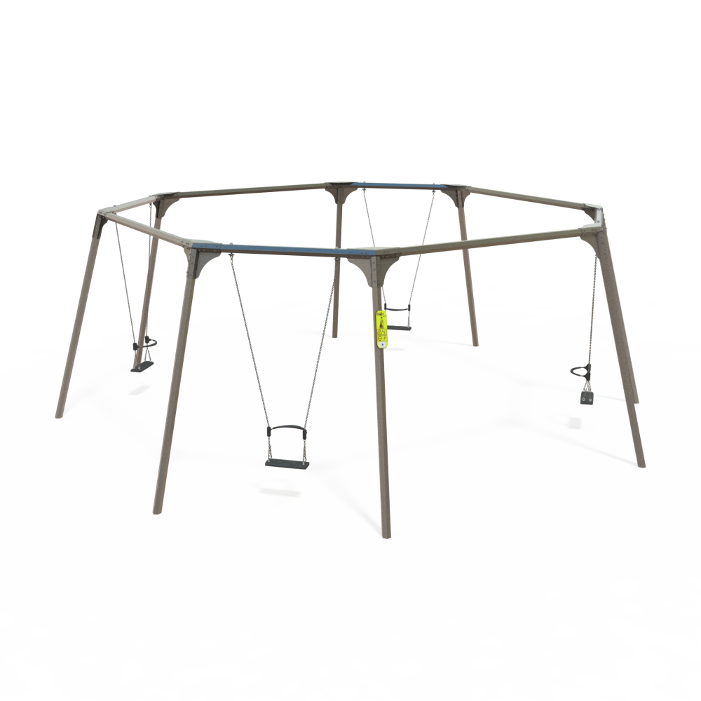 PO_766-15_g_v1-INT Octagonal Swing with up to four seats in an eight-sided frame