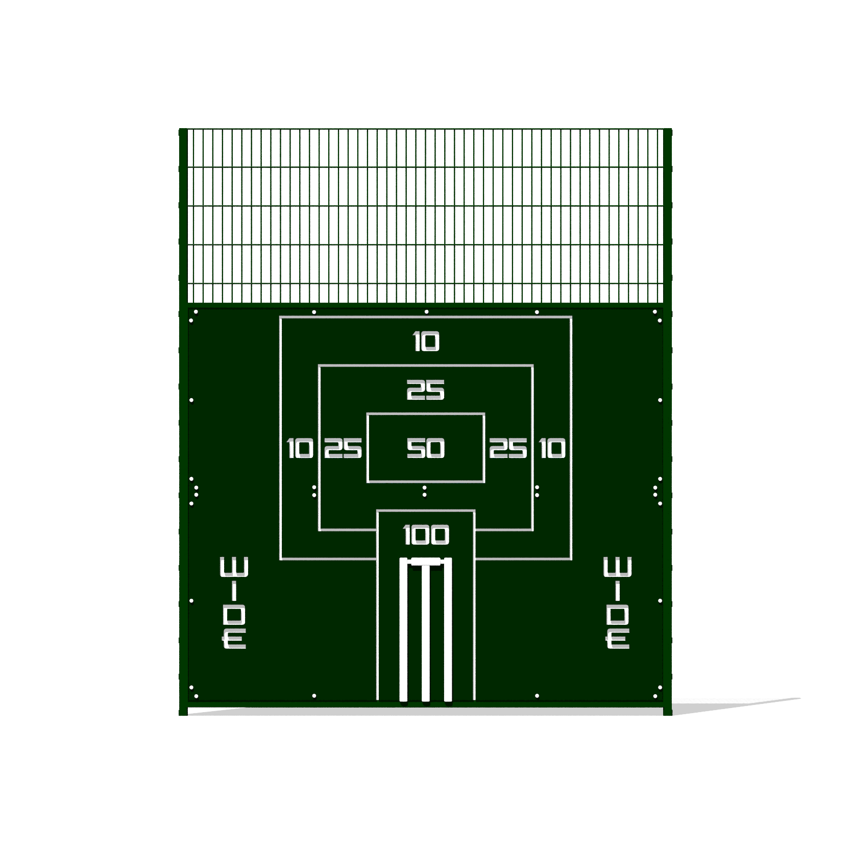 MA-013 - Cricket Wall (3m) - Green