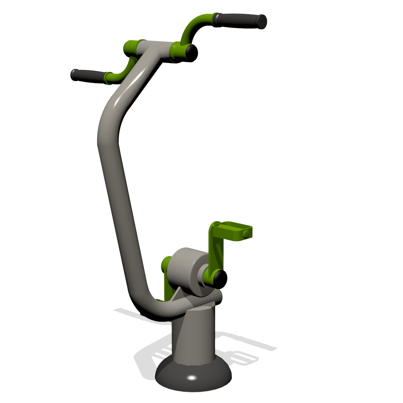 CW61_SeatlessArmBike_Renders (Green)